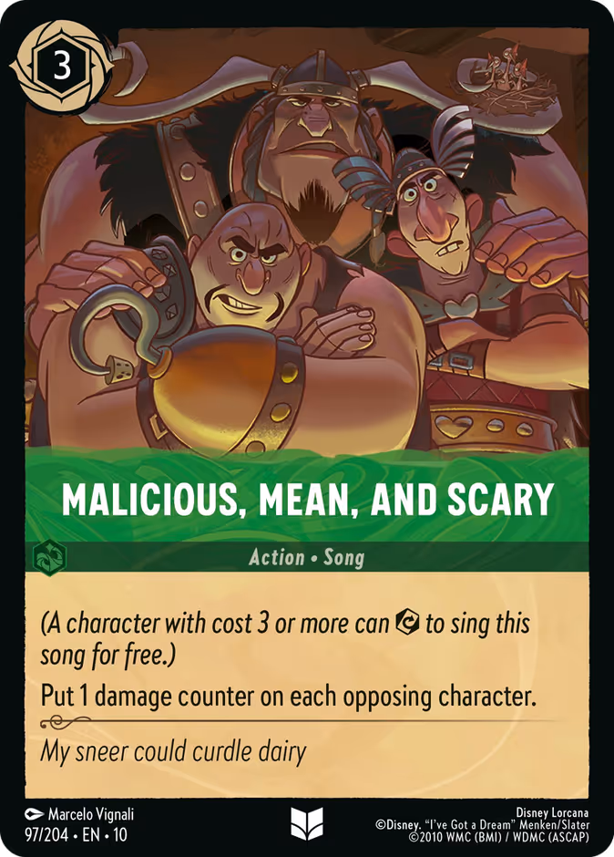Malicious, Mean, and Scary