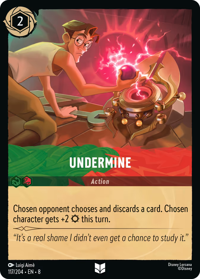 Undermine