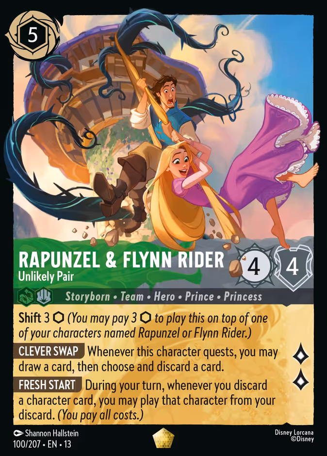 Rapunzel & Flynn Rider