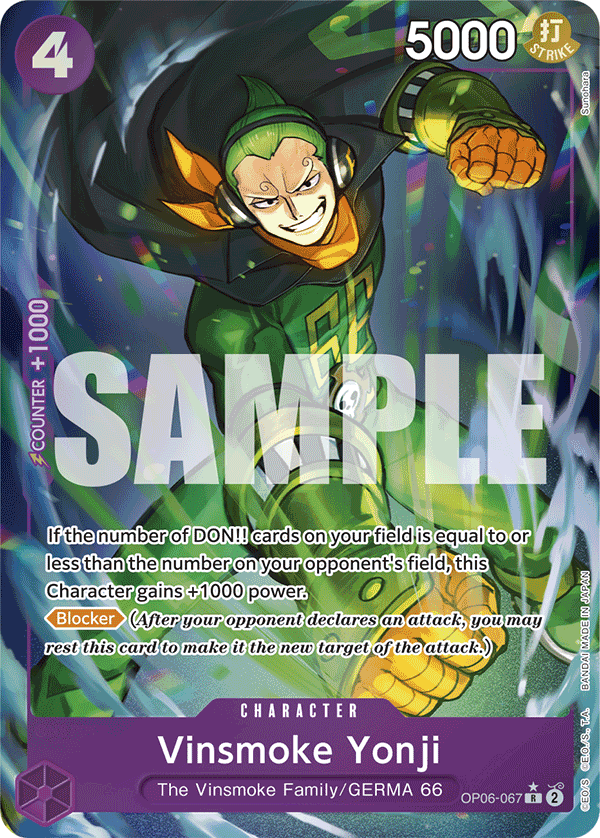 Vinsmoke Yonji (Full Art)