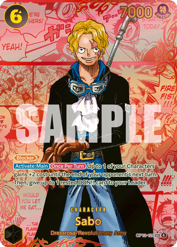 Sabo (Red Super Alternate Art)