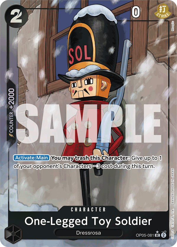 One-Legged Toy Soldier (Full Art)
