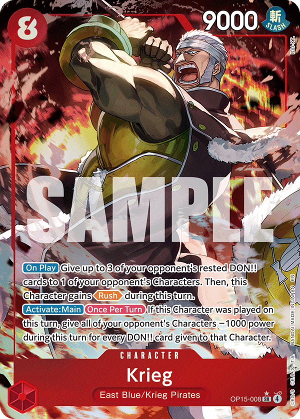 Krieg (Alternate Art)
