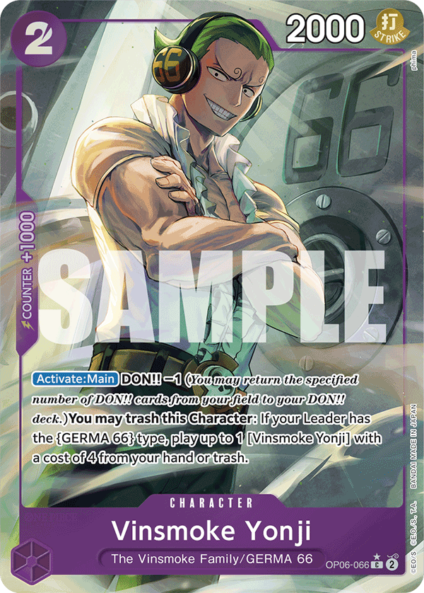 Vinsmoke Yonji (Full Art)