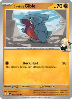Cynthia's Gible