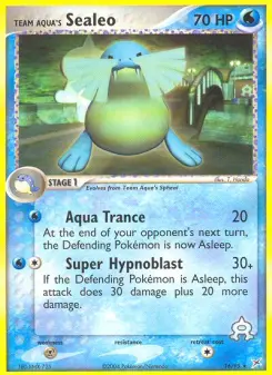 Team Aqua's Sealeo