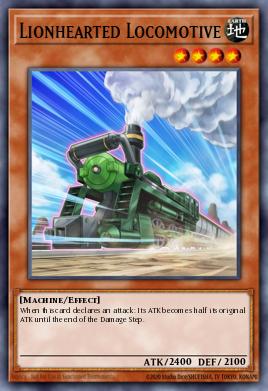 Lionhearted Locomotive