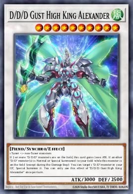 D/D/D Gust High King Alexander