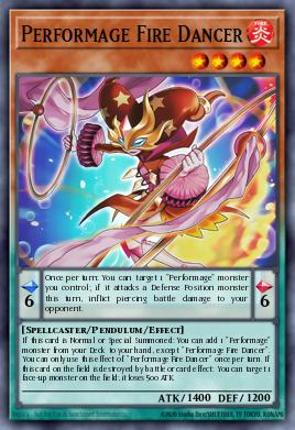 Performage Fire Dancer