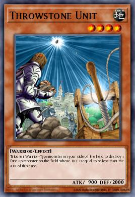 Throwstone Unit