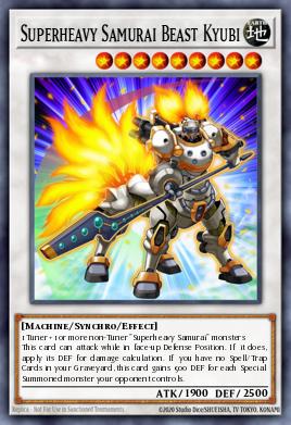 Superheavy Samurai Beast Kyubi