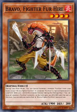 Bravo, Fighter Fur Hire