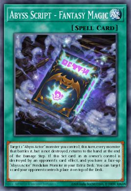 Abyss Script - Fantasy Magic