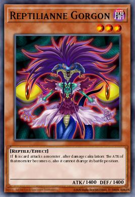 Reptilianne Gorgon