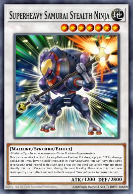 Superheavy Samurai Stealth Ninja