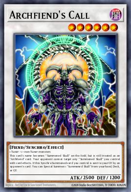 Archfiend's Call