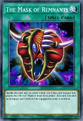 The Mask of Remnants